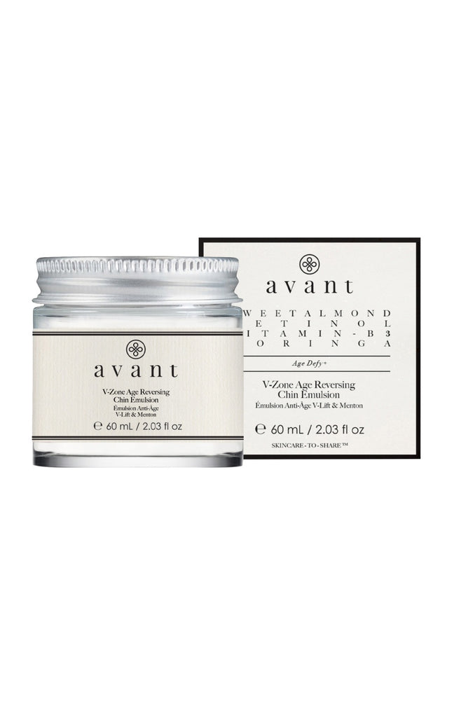 Emulsion anti-âge - Huile de Moringa & amande douce - V-Lift & menton  - 60 ml