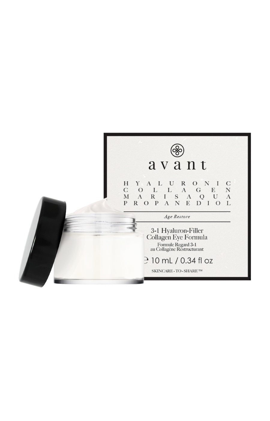 Soin regard restructurant - Collagène & acide hyaluronique - Peaux matures - 10 ml