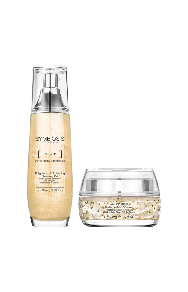 Gel nettoyant éclaircissant & soin hydratant - Visage