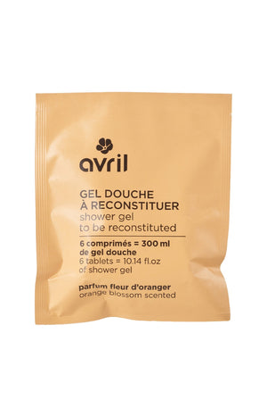Gel douche bio à reconstituer - Fleur d'oranger - 300 ml