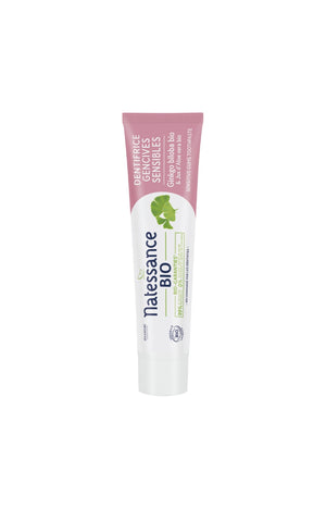 Dentifrice bio - Gencives sensibles - Aloe vera & ginko biloba - 75 ml