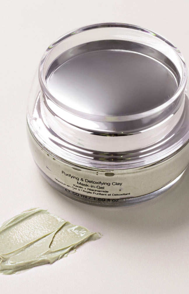 Masque en gel -  Argile purifiante & détoxifiante