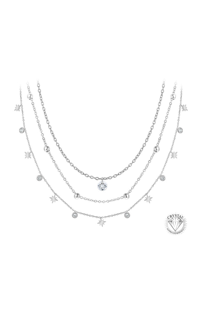 Collier - Acier inoxydable - Argenté