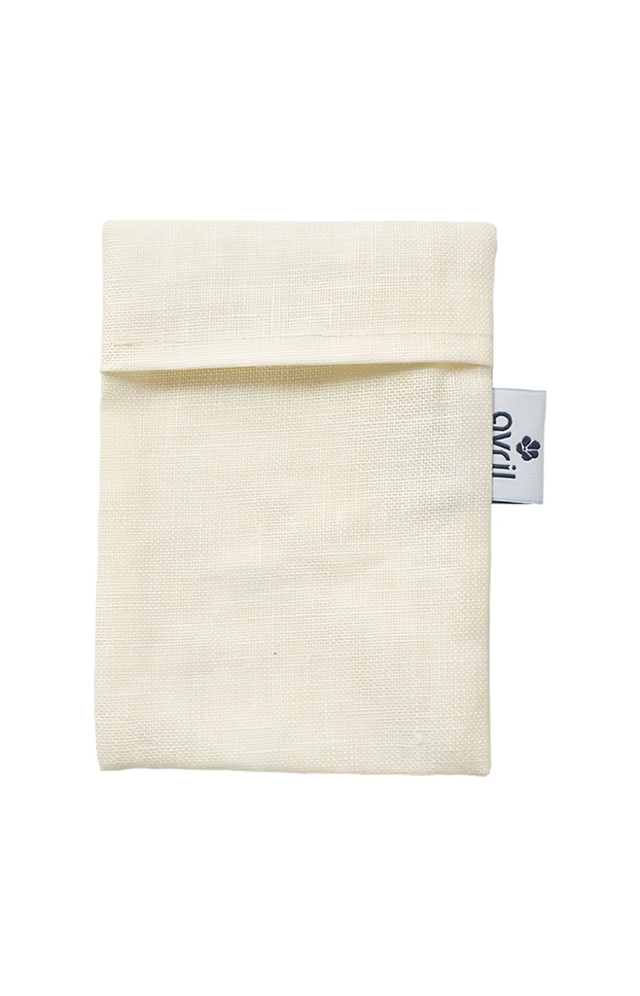 Pochette à savon en lin enduit