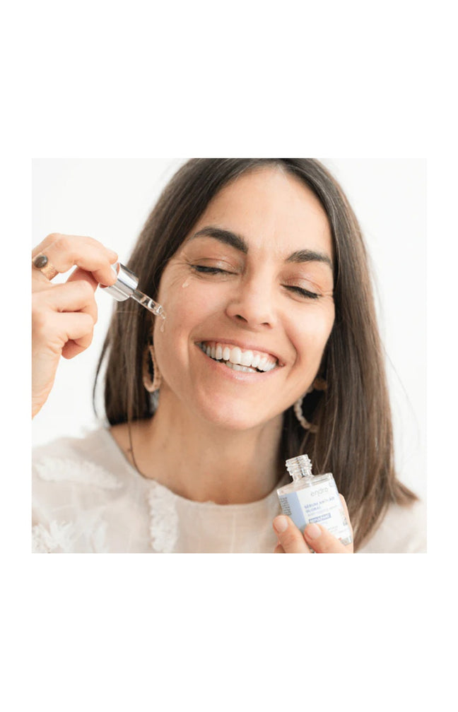 Sérum anti-âge bio - Acide hyaluronique & bleuet - Visage - 30 ml