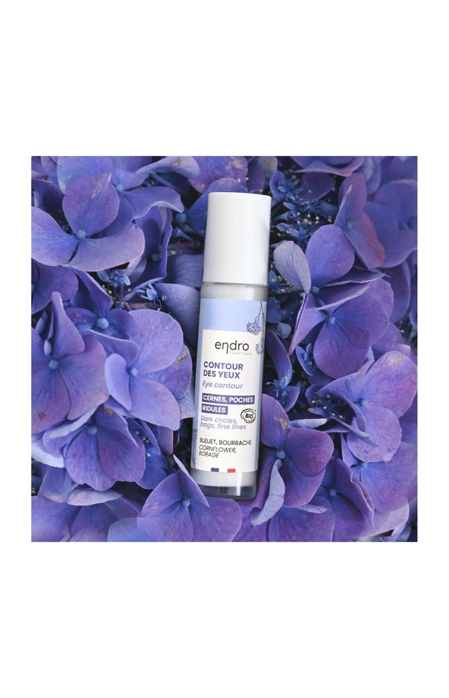 Soin contour des yeux bio - Bourrache & bleuet - Visage - 10 ml