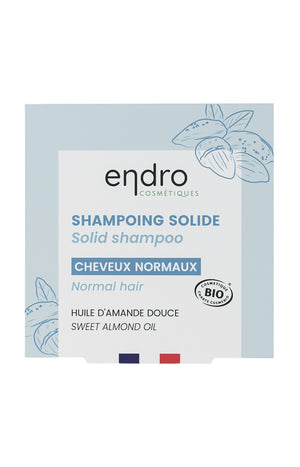 Shampoing solide bio - Cheveux normaux -85 g