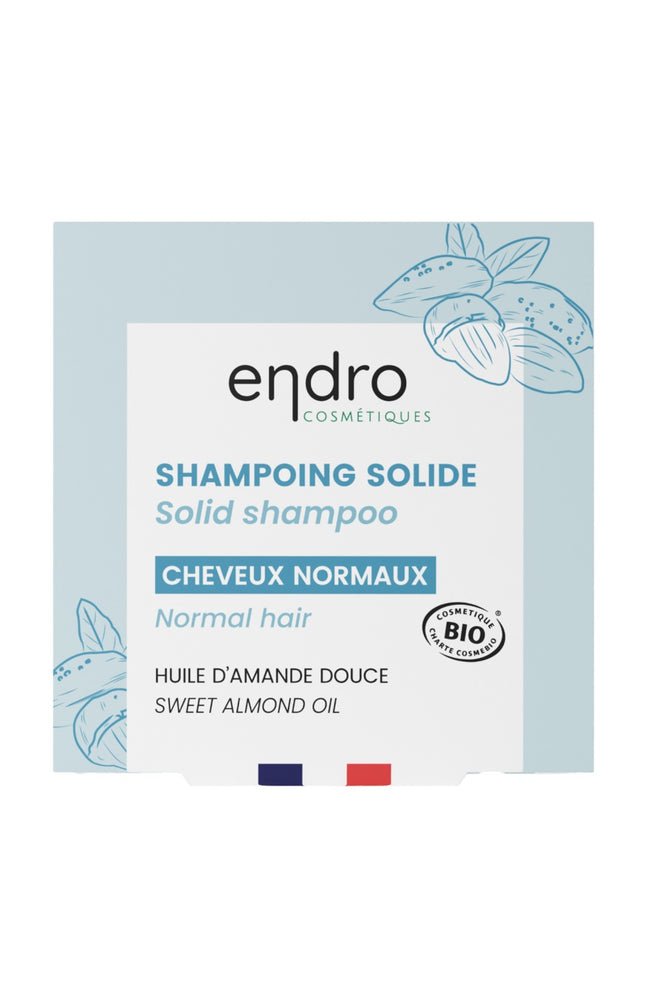 Shampoing solide bio - Cheveux normaux -85 g