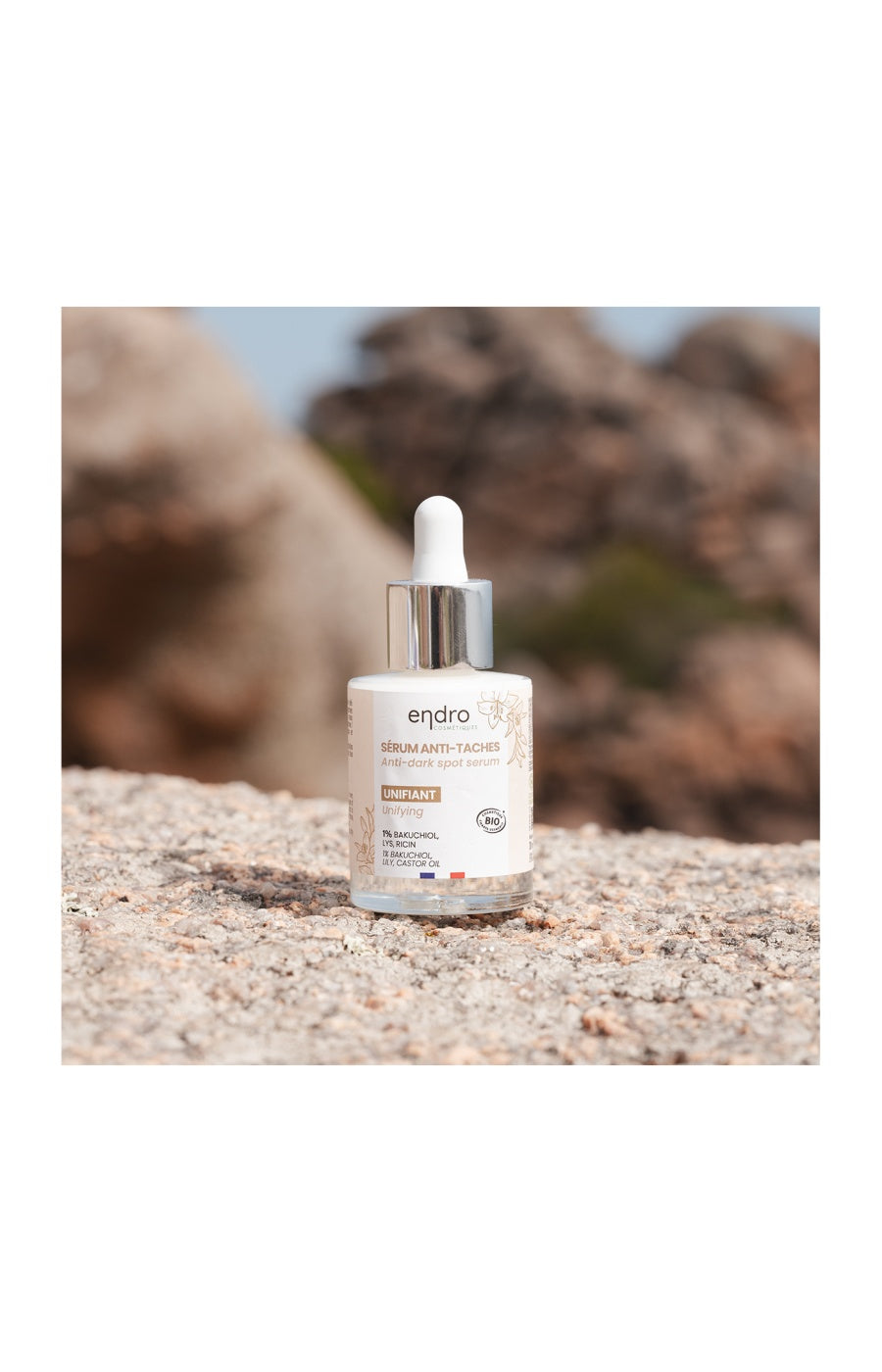 Sérum anti-taches bio - Bakuchiol 1 % - Visage - 30 ml