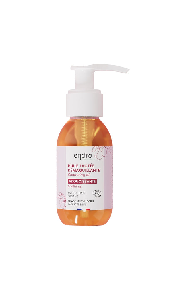 Huile lactée démaquillante bio - Huile de prune - Visage - 100 ml