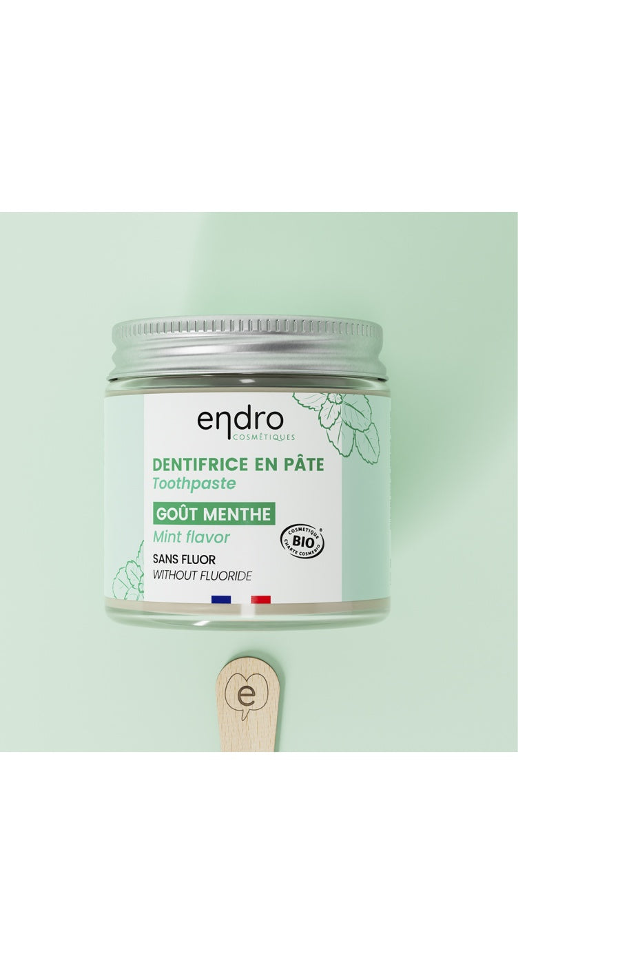 Dentifrice en pâte bio - Menthe - 100 ml