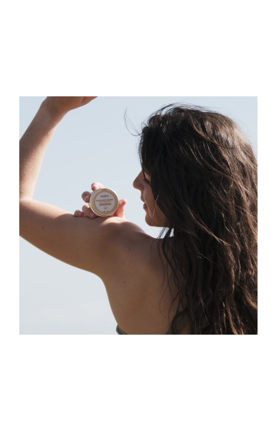 Déodorant baume peaux sensibles bio - Monoï - Corps - 50 ml