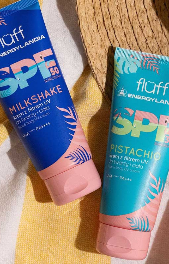 Crème solaire SPF 50 - Milkshake framboise - Visage & corps - 100 ml