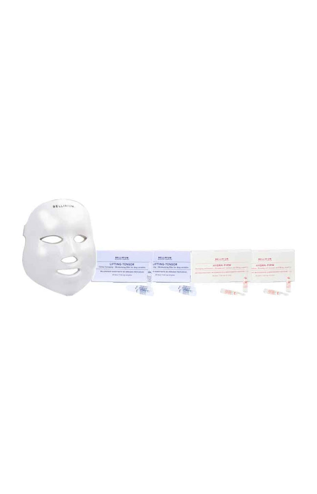 Set masque LED & traitements raffermissant & anti-rides - Acide hyaluronique & peptides - Hydra Firm & Lifting-Tensor