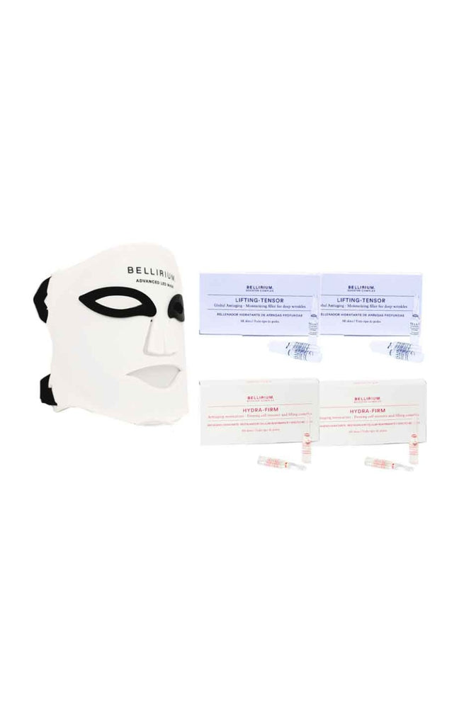 Set masque LED advanced & traitements raffermissant & anti-rides - Acide hyaluronique & peptides - Hydra Firm & Lifting-Tensor