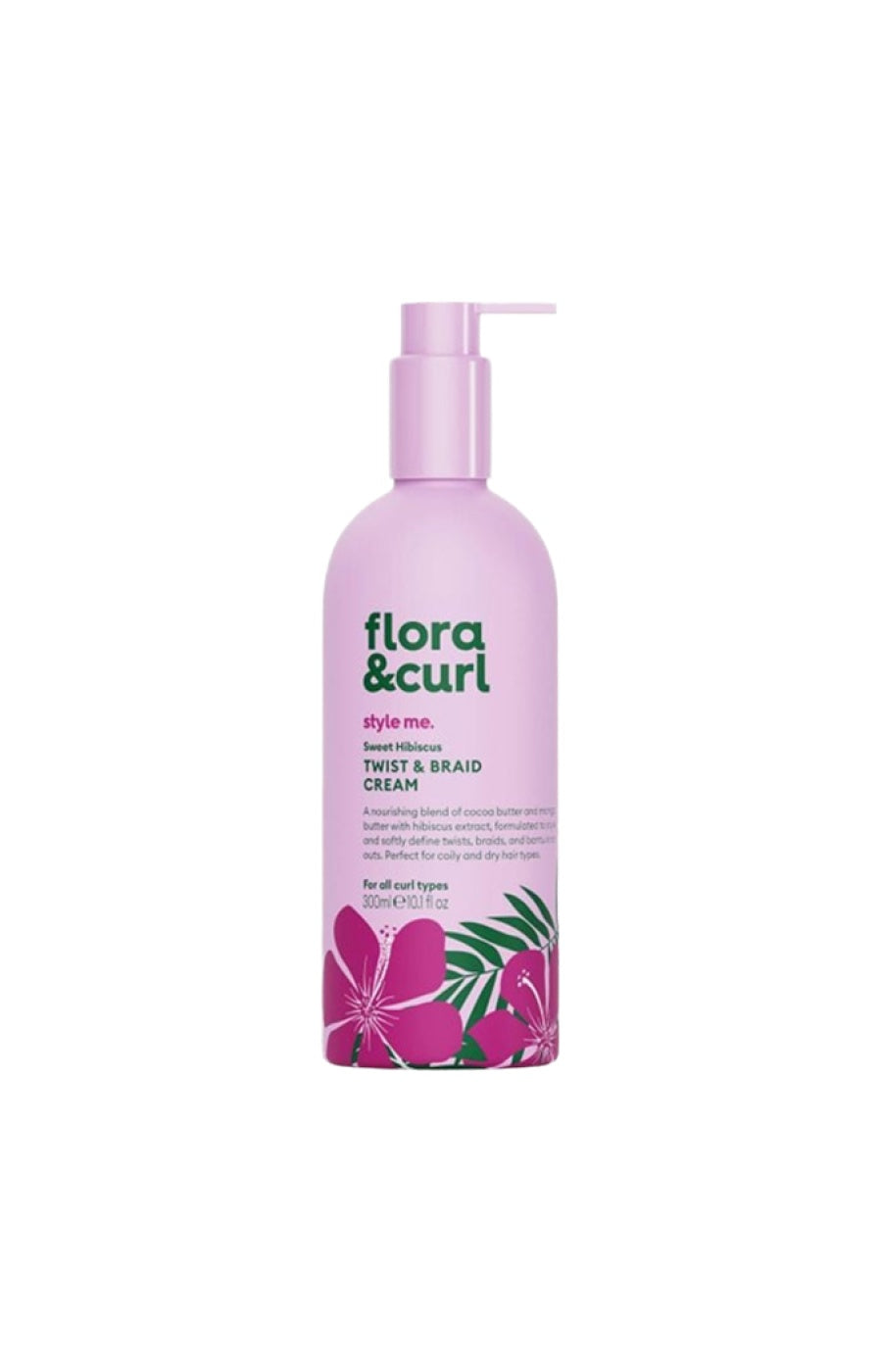Crème définition boucles sans rinçage - Sweet Hibiscus - Cheveux bouclés - 300 ml