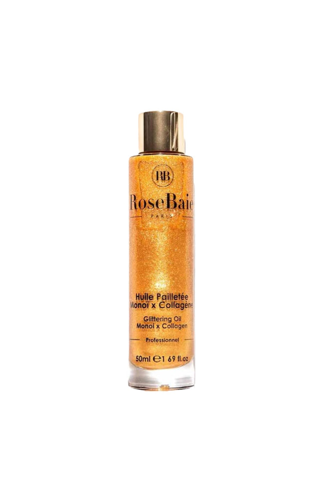 Huile pailletée - Collagène & monoï - Corps & cheveux - 50 ml
