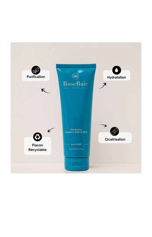 Shampooing & gel douche - Kératine & huile de ricin - Homme - 2 x 250 ml