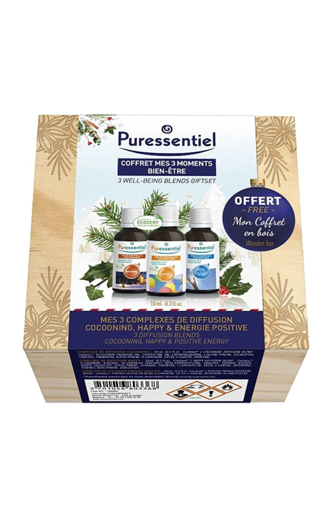 Coffret diffusion - Mes 3 moments bien-être - 3 produits
