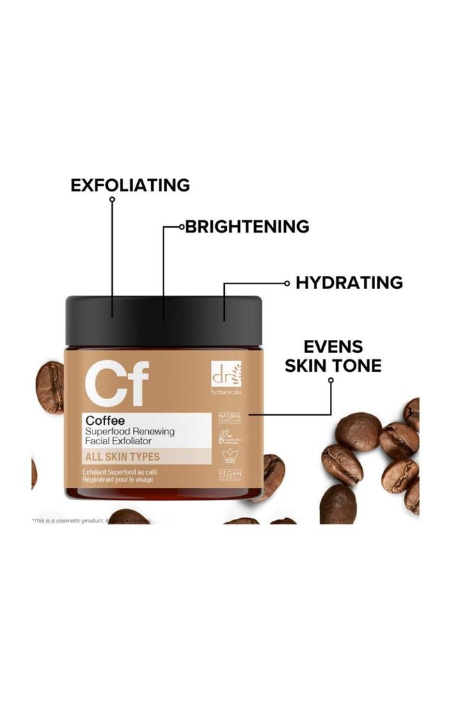 Exfoliant doux - Café - Visage - 60 ml