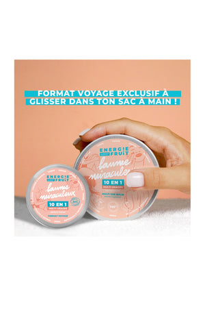 Baumes miraculeux bio 10-en-1 - Monoï - Visage, corps & cheveux - 2 x 38 g