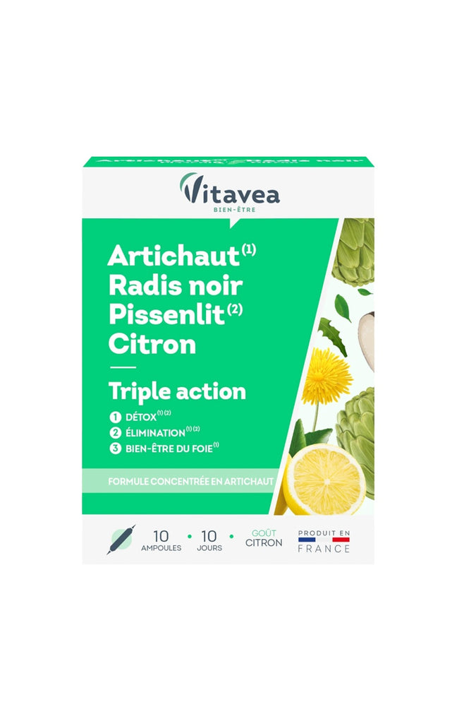 Cure confort digestif - Artichaut, radis noir & citron - 10 jours