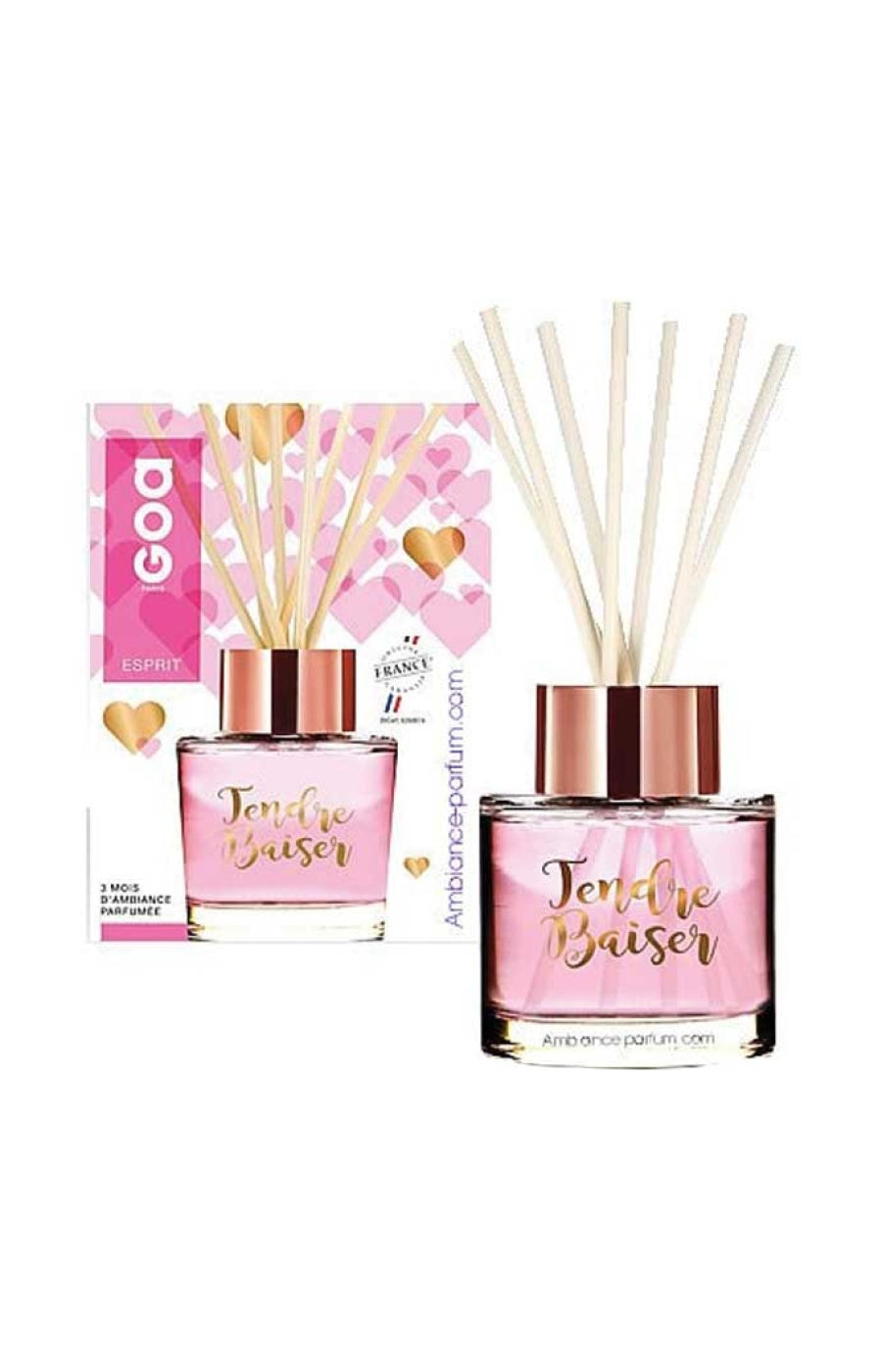 Bouquet parfumé Goatier - Tendre baiser - 200 ml