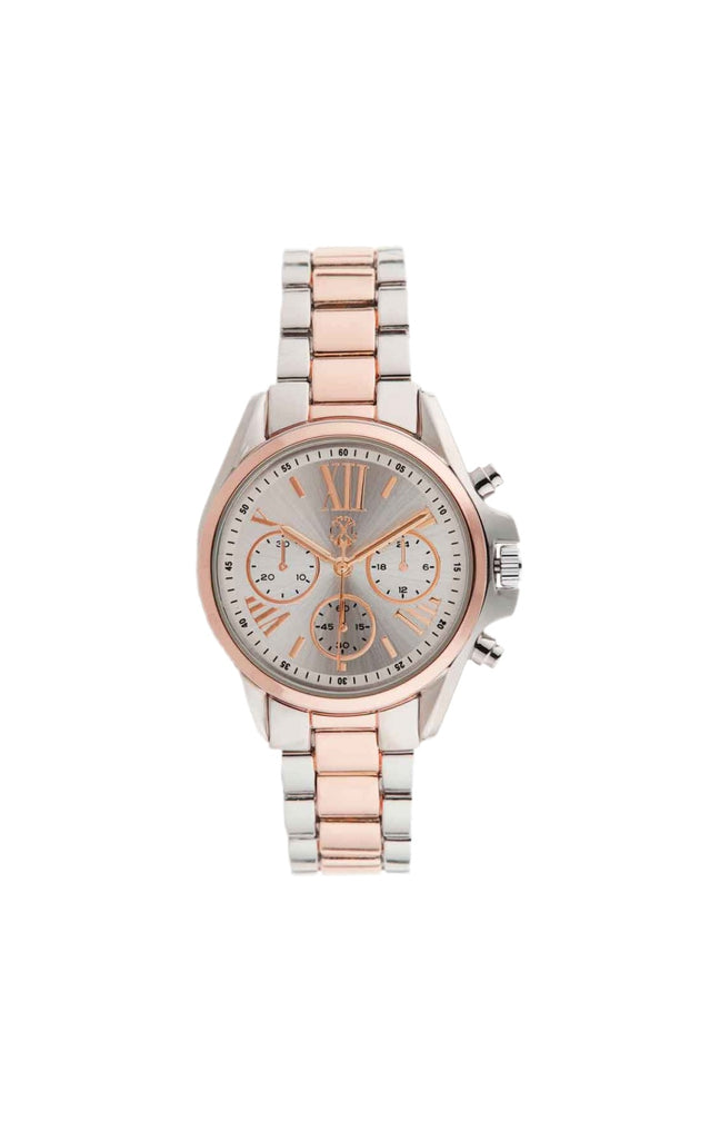 Montre à quartz - Acier inoxydable doré rose