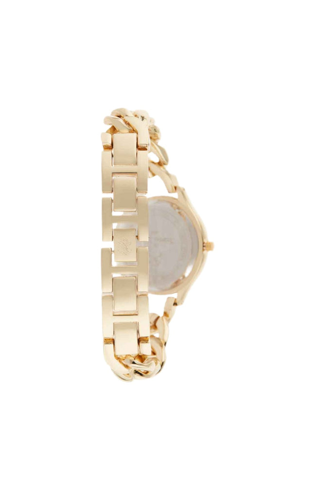 Montre à quartz en alliage - Doré et noir