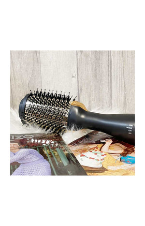 Brosse chauffante coiffante