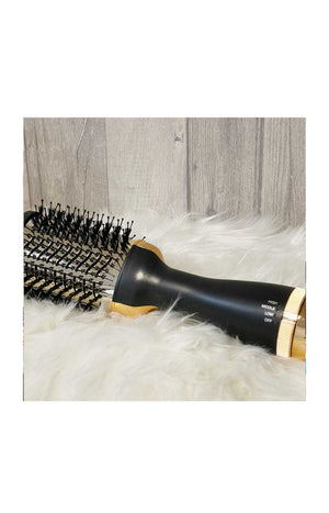 Brosse chauffante coiffante