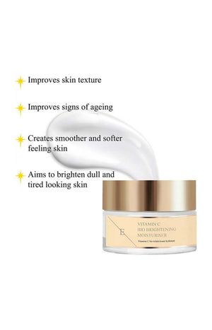 Crème hydratante - Acide hyaluronique & vitamine C - Visage