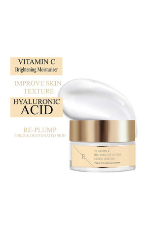 Crème hydratante - Acide hyaluronique & vitamine C - Visage