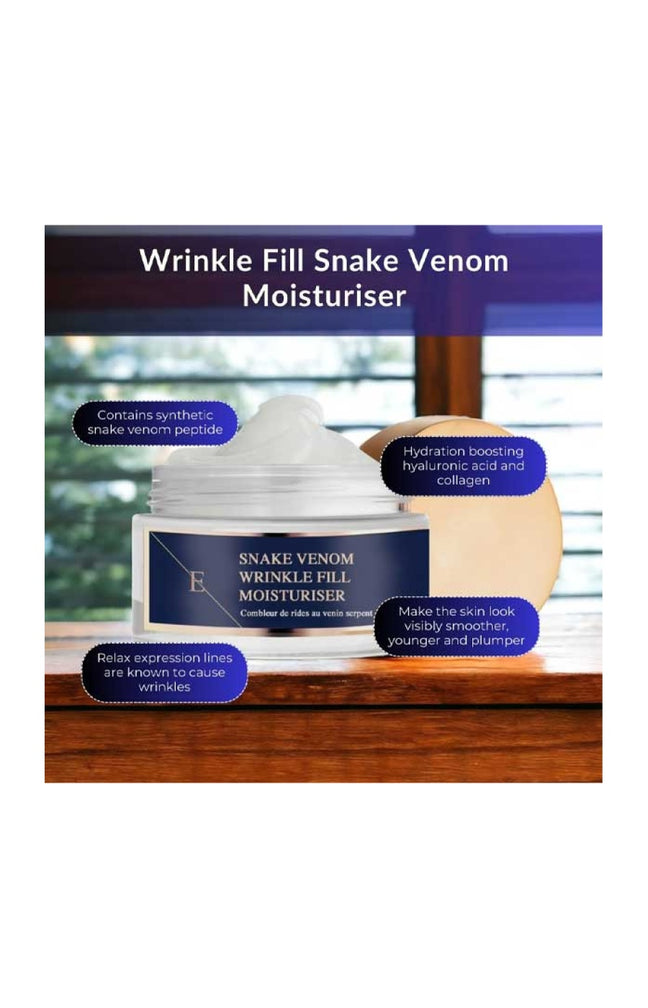 Crème anti-rides - Peptides, acide hyaluronique & vitamine E - Visage
