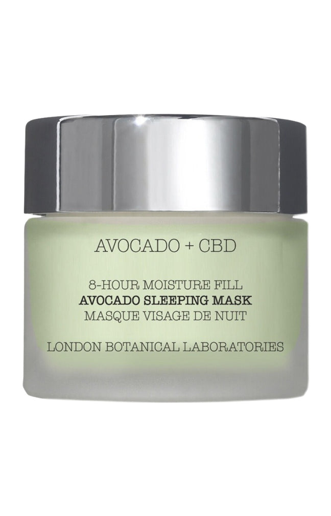 Masque de nuit hydratant & antioxydant - Avocat & CBD