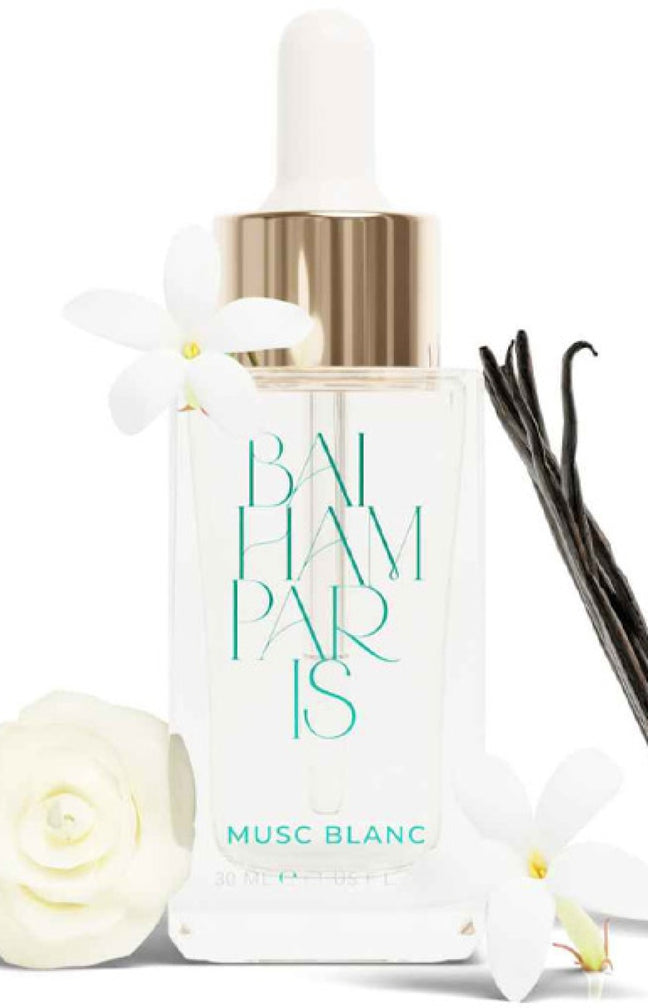 Huile de diffusion - Musc blanc - Rose & vanille - 30 ml