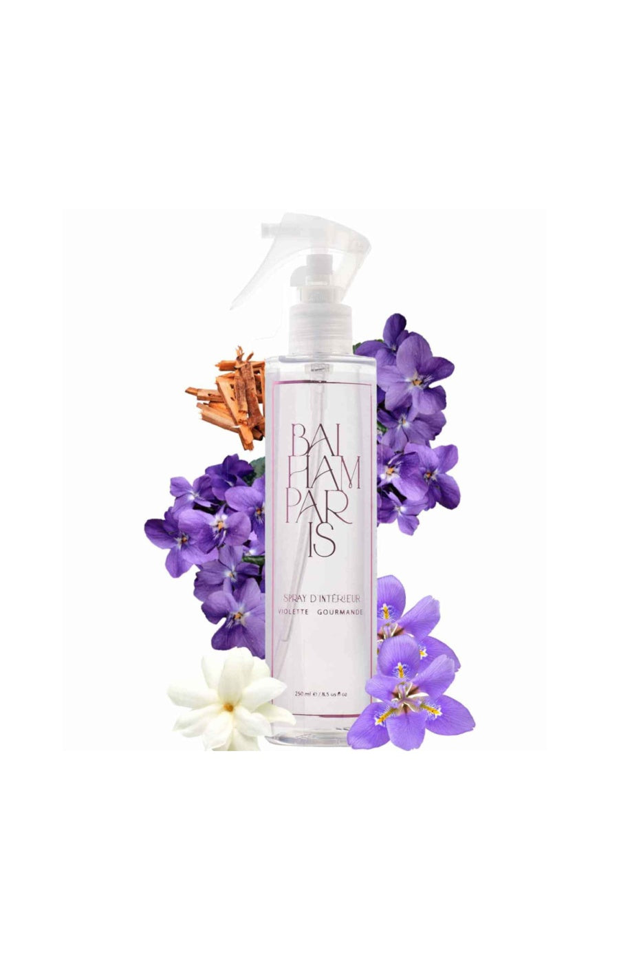 Spray d'intérieur - Violette gourmande - Mûre & musc - 250 ml