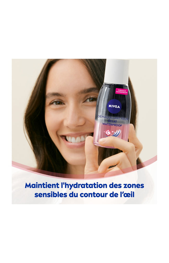 Démaquillant waterproof éclat - Yeux - 2 x 125 ml