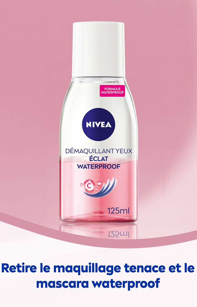 Démaquillant waterproof éclat - Yeux - 2 x 125 ml