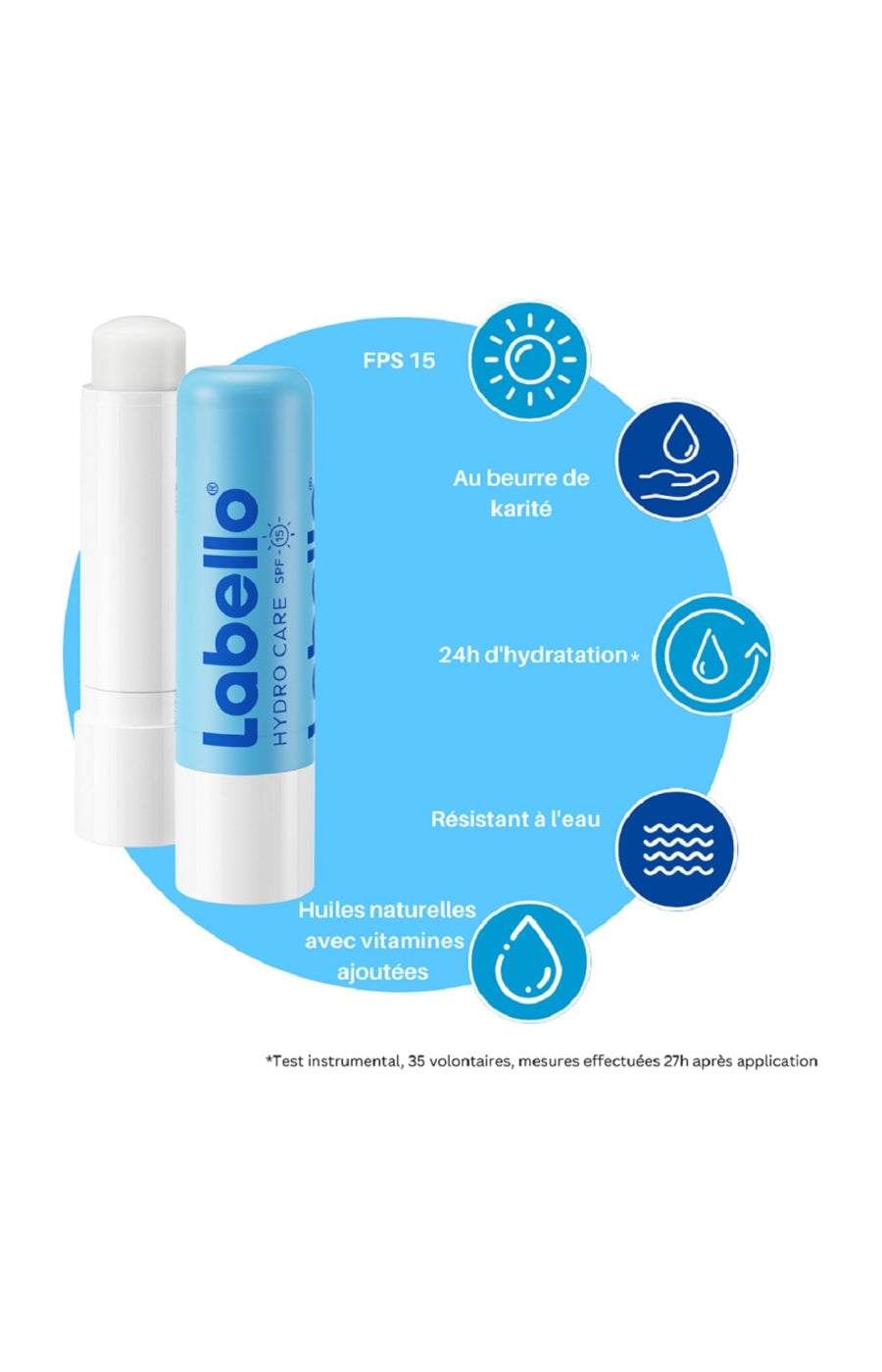 Baumes à lèvre SPF 50 -  Summer&After - 2 x 4,8 g