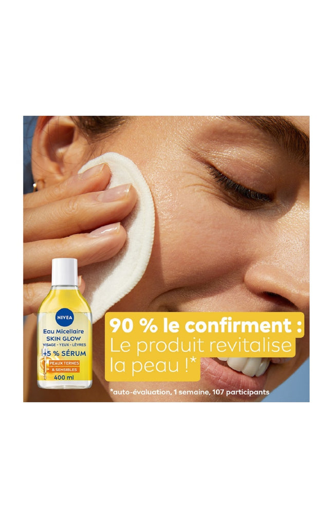 Eau micellaire hydratante & éclat - Vitamine C - 400 ml
