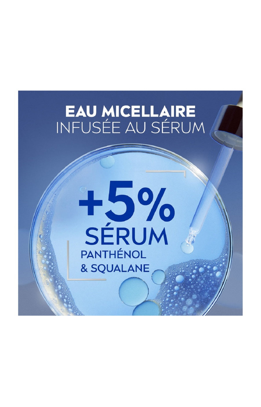 Eau micellaire démaquillante - Panthenol - Peaux sensibles