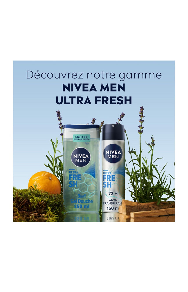 Gel douche 3-en-1 agrume - Visage, corps & cheveux - Homme - 150 ml