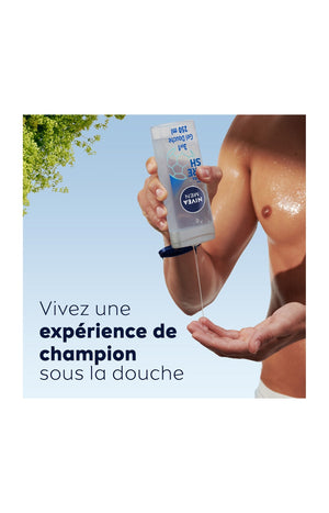 Gel douche 3-en-1 agrume - Visage, corps & cheveux - Homme - 150 ml