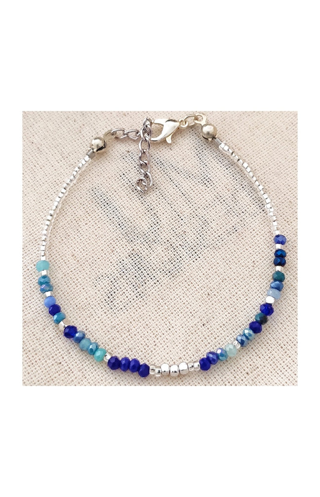 Bracelet perles - Laiton plaqué or & perles Miyuki