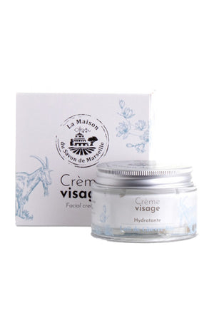 Crème hydratante de jour - Lait de chèvre bio - Visage - 50 ml