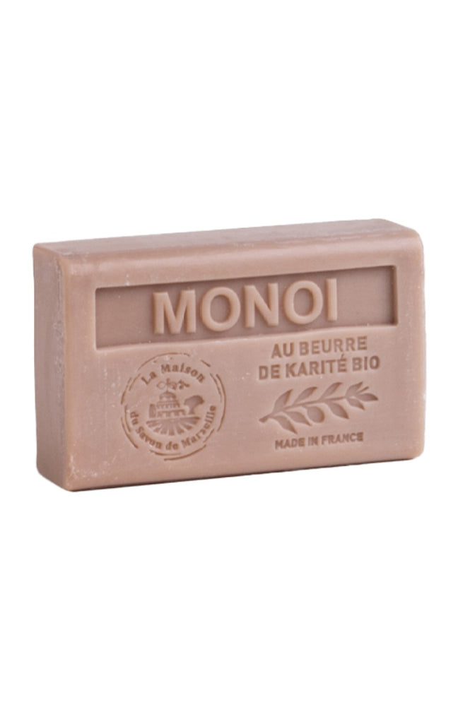 Savon solide au karité bio - Monoï - 125 g