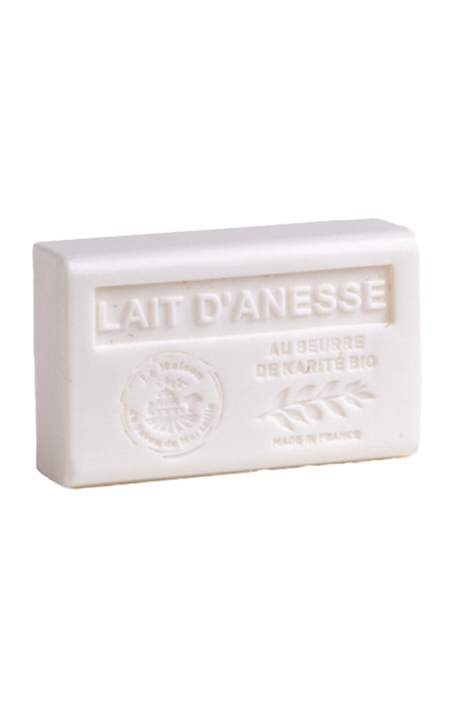 Savon solide au karité bio - Lait d'ânesse - 125 g