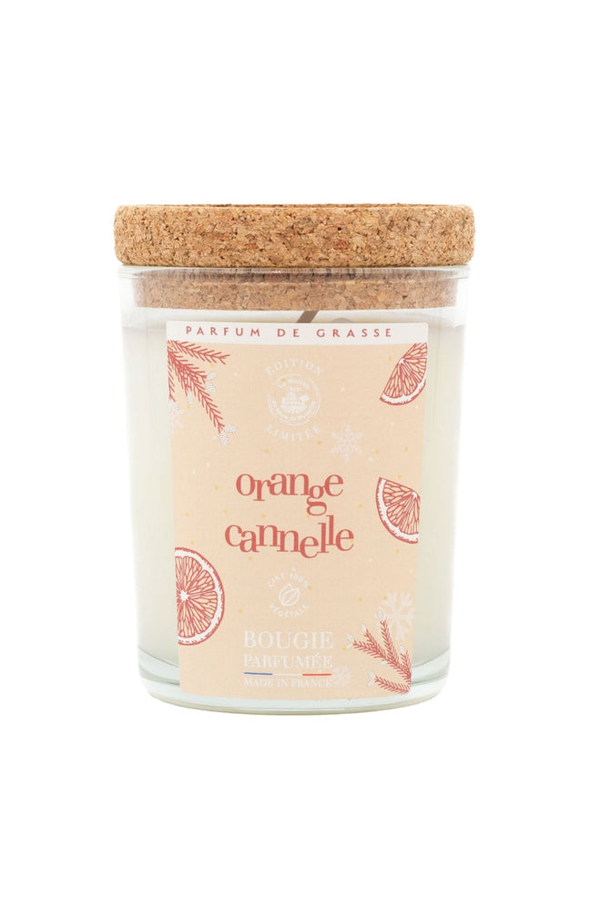 Bougie parfumée - Orange cannelle - 180 g
