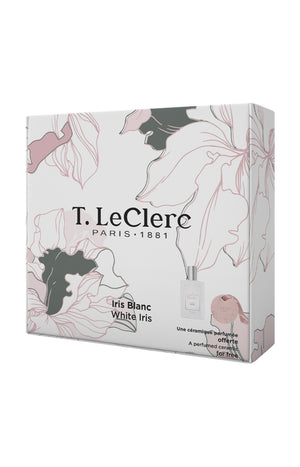 Coffret Iris Blanc Eau de parfum & céramique - Floral - 50 ml